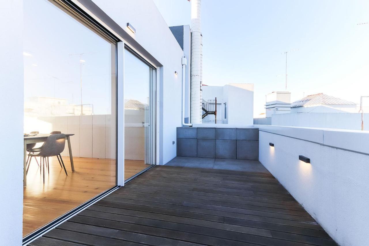 Marques De Pombal Duplex With Terrace By Homing Lisboa Exterior foto